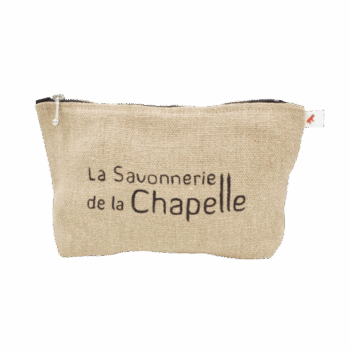 Trousse de toilette en lin