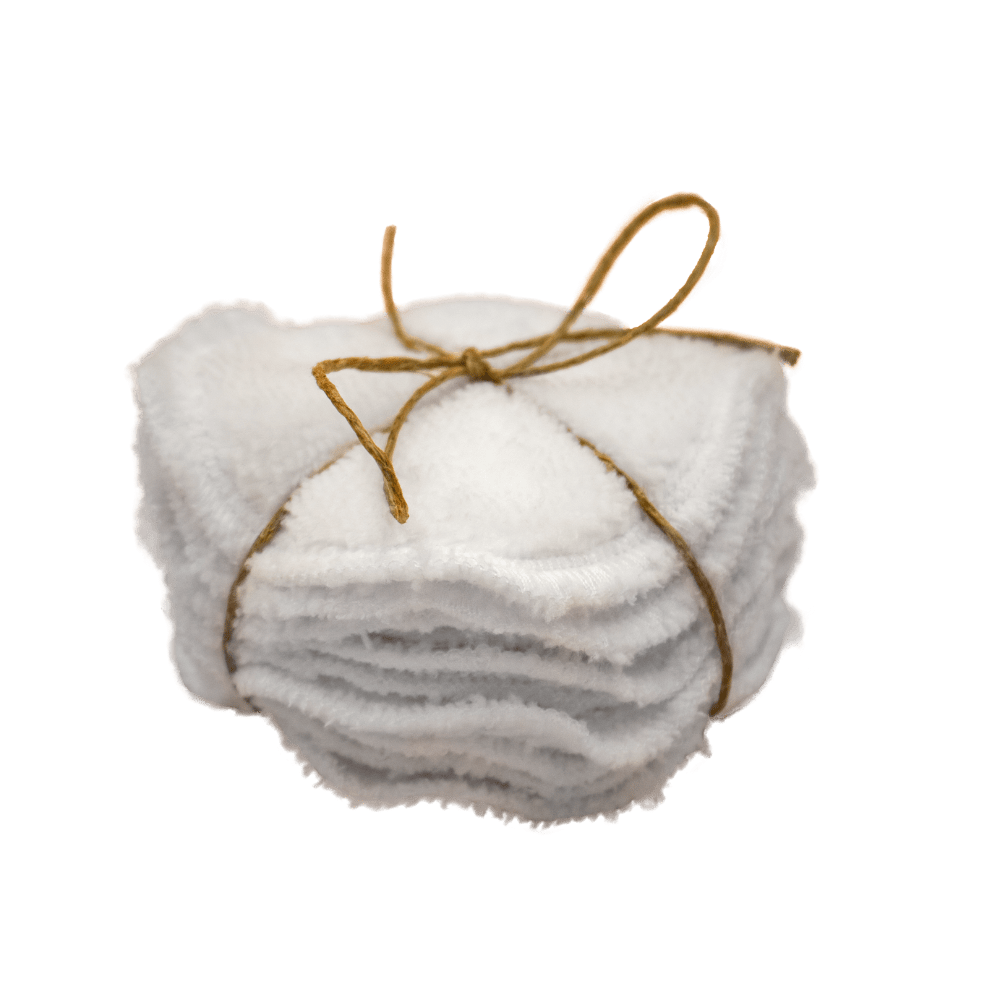 Lingettes réutilisables en bambou