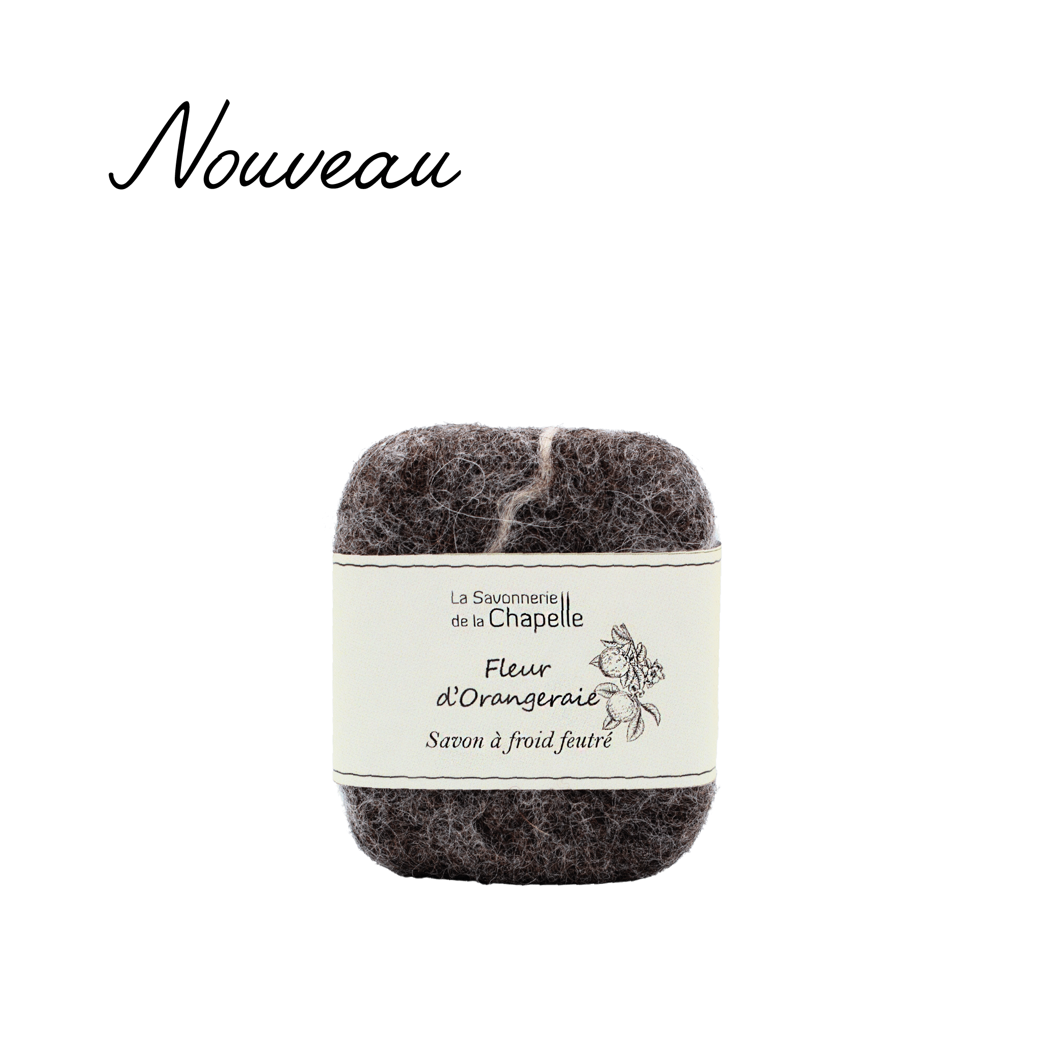 Savon feutré - Fleur d'orangeraie