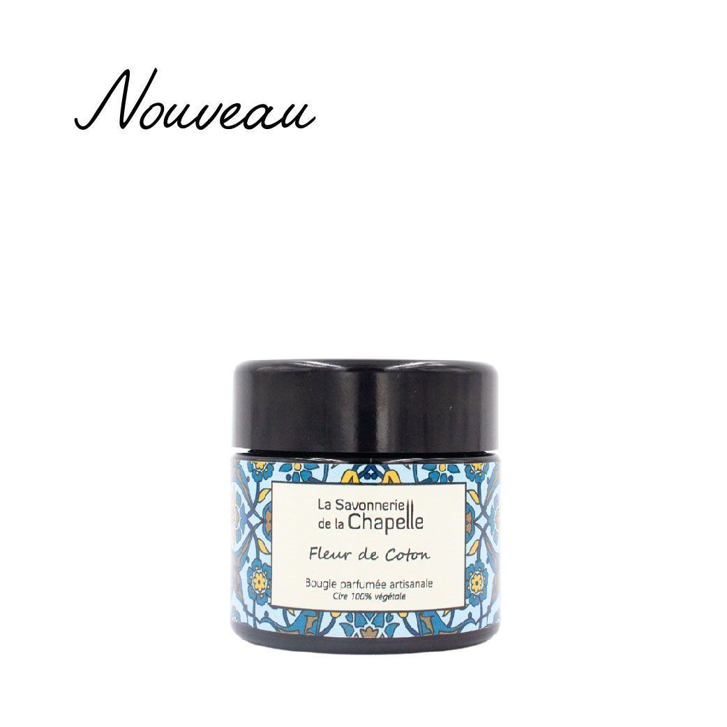 Bougie artisanale - Fleur de coton – Image 2